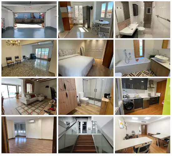 Fotos de viviendas, oficinas y locales limpias y ordenadas después del servicio de una empresa de limpieza